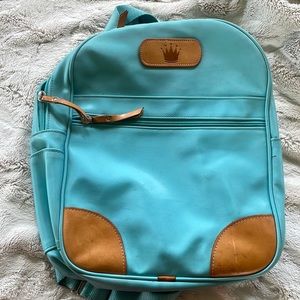 Jon Hart backpack- turquoise with crown patch